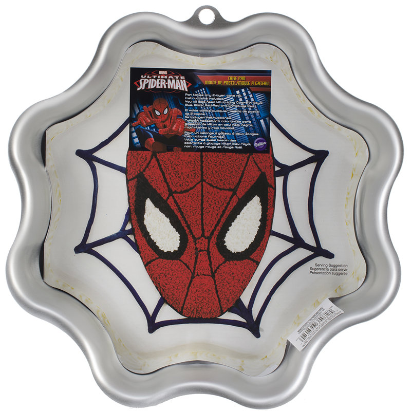 Wilton Spider Man Novelty Cake Pan Wayfair